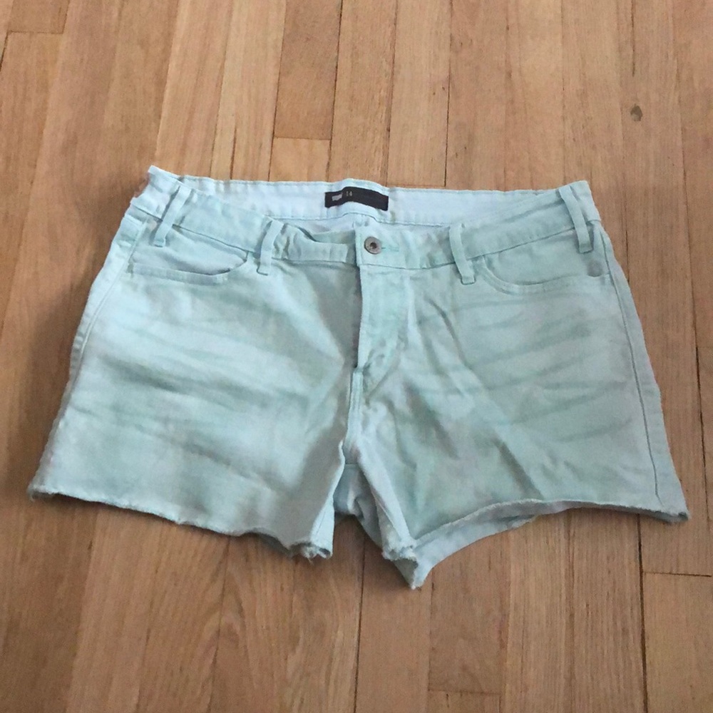 Mint shorts